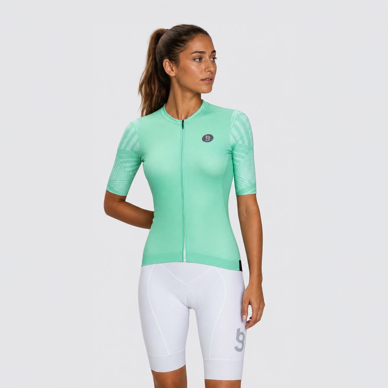 Pinnacle Halo Women's Short Sleeves Jersey Green